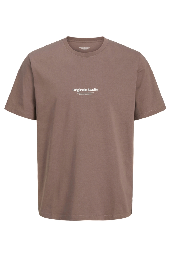 JORVESTERBRO TEE SS CREW NECK NOOS 12240121 DEEP TAUPE